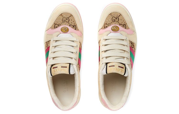 (WMNS) GUCCI Screener GG Low-Top Sneakers 'GG Canvas - Beige Pink' 677423-9SFR0-2587 sold by KicksCrew product image thumbnail 3