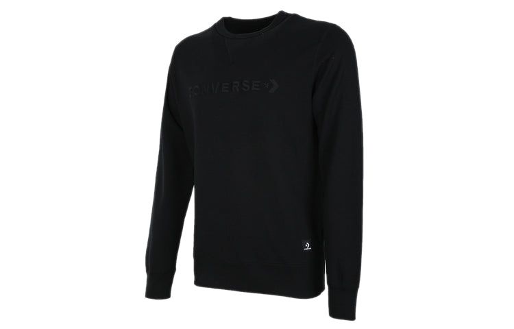 Converse Essentials Crewneck Sweatshirt 'Black' 10008359-A03 sold by KicksCrew product image thumbnail 3