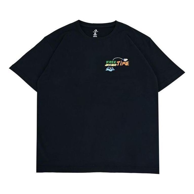 Converse Summer Fishing T-Shirt 'Black' 10027222-A03 sold by KicksCrew