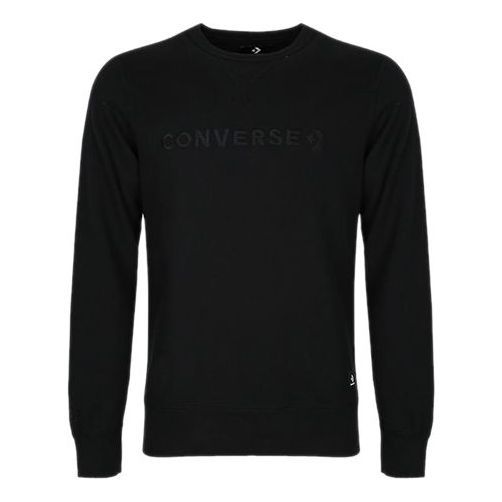 Converse Essentials Crewneck Sweatshirt 'Black' 10008359-A03 sold by KicksCrew
