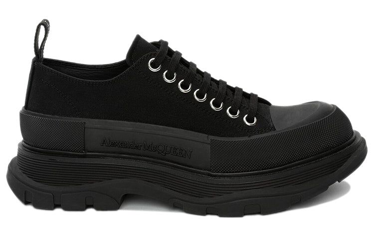 (WMNS) Alexander McQueen Tread Slick Lace Up 'Black' 617881W4L321000 sold by KicksCrew product image thumbnail 2