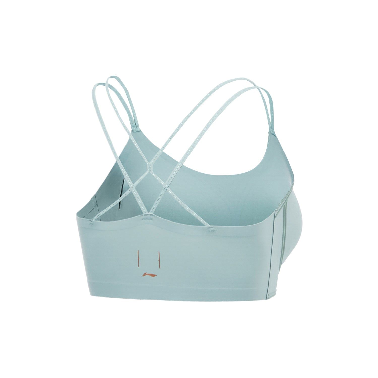 (WMNS) Li-Ning Yoga Sports Bra 'Mint Blue' AUBT004-5 sold by KicksCrew product image thumbnail 2