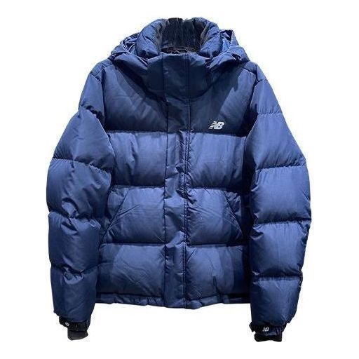 New Balance Warm Casual Puffer Jacket 'Blue' NCNPA4S061-NV sold by KicksCrew