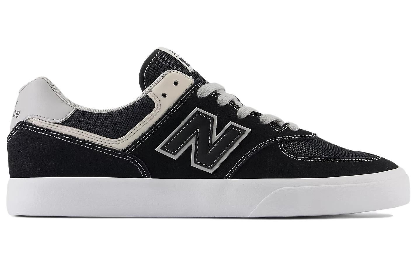 New Balance Numeric 574 Shoes 'Black White' NM574VCB sold by KicksCrew product image thumbnail 2