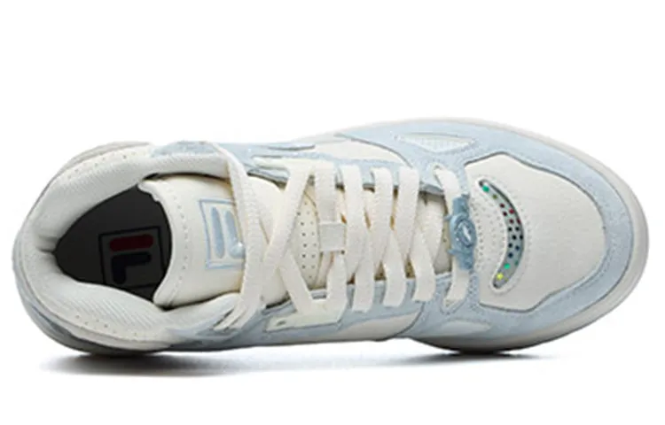 (WMNS) FILA FUSION Teratach High-Top Shoes 'Blue White' T12W141219FWI sold by KicksCrew product image thumbnail 2