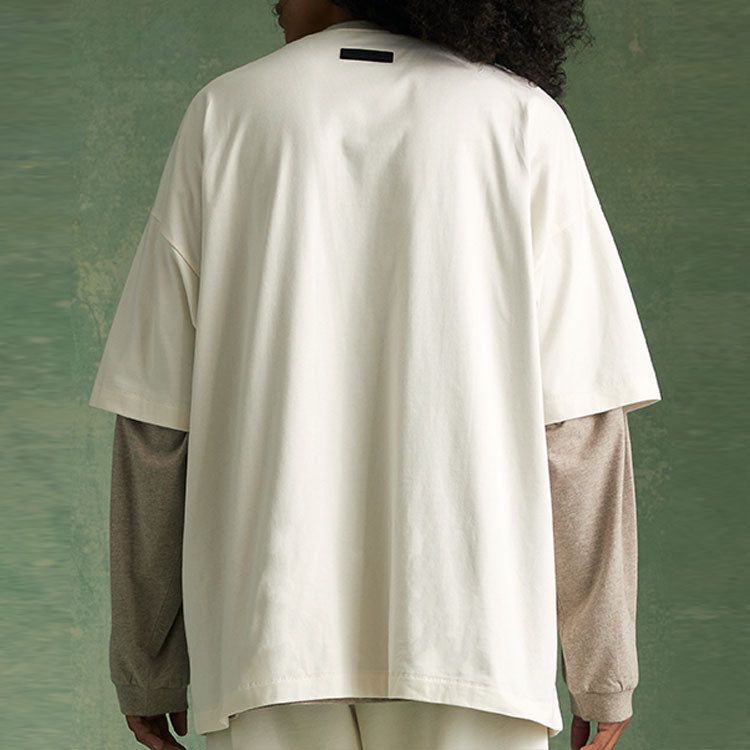 Fear of God Essentials FW23 Tee 'Cloud Dancer' 125BT232001F sold by KicksCrew product image thumbnail 5