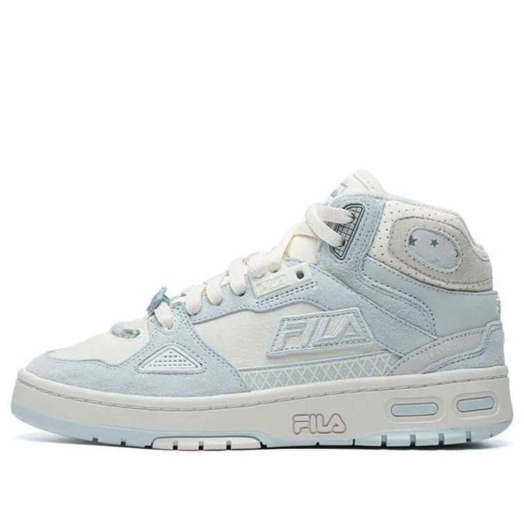 (WMNS) FILA FUSION Teratach High-Top Shoes 'Blue White' T12W141219FWI sold by KicksCrew