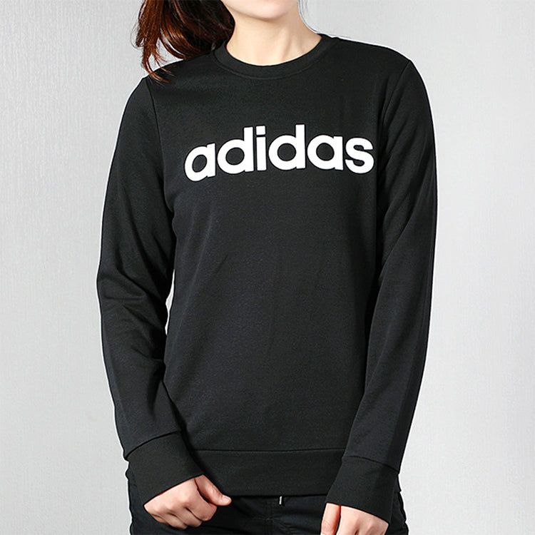 (WMNS) Adidas E Lin Sweaters 'Black' DP2363 sold by KicksCrew product image thumbnail 3