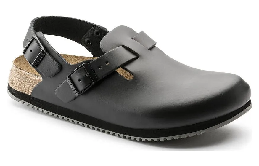 Birkenstock Tokio Super Grip Leather Sandals 'Black' 0061194 sold by KicksCrew product image thumbnail 2