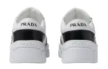 (WMNS) PRADA Soft Padded Nappa Leather Laced-Up Shoes 'White Black' 1E946M_3LJ6_F0964 sold by KicksCrew