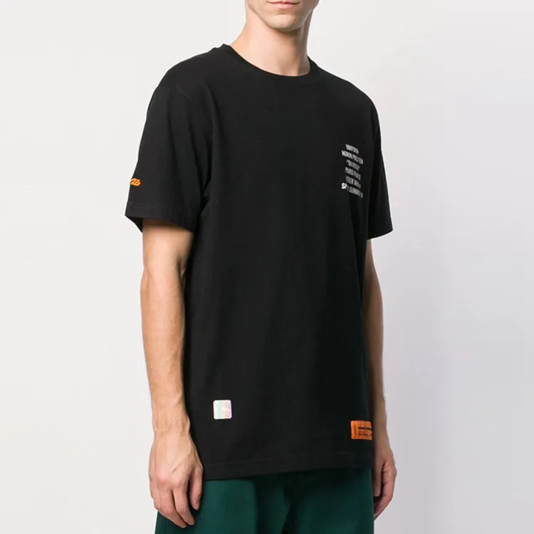 HERON PRESTON Metal Worker T-shirt 'Black' HMAA001S196320261088 sold by KicksCrew product image thumbnail 2