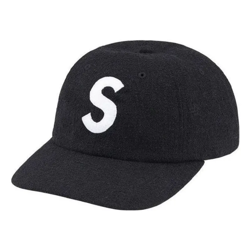 Supreme Terry S Logo 6-Panel 'Black White' SUP-SS21-864 sold by KicksCrew