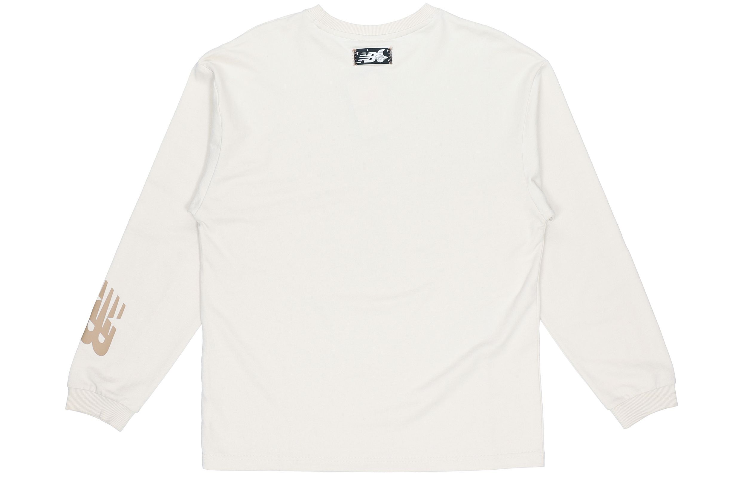 (WMNS) New Balance x Tyakasha Graphic Print Sweatshirt 'White' AMT04390-BE sold by KicksCrew product image thumbnail 2