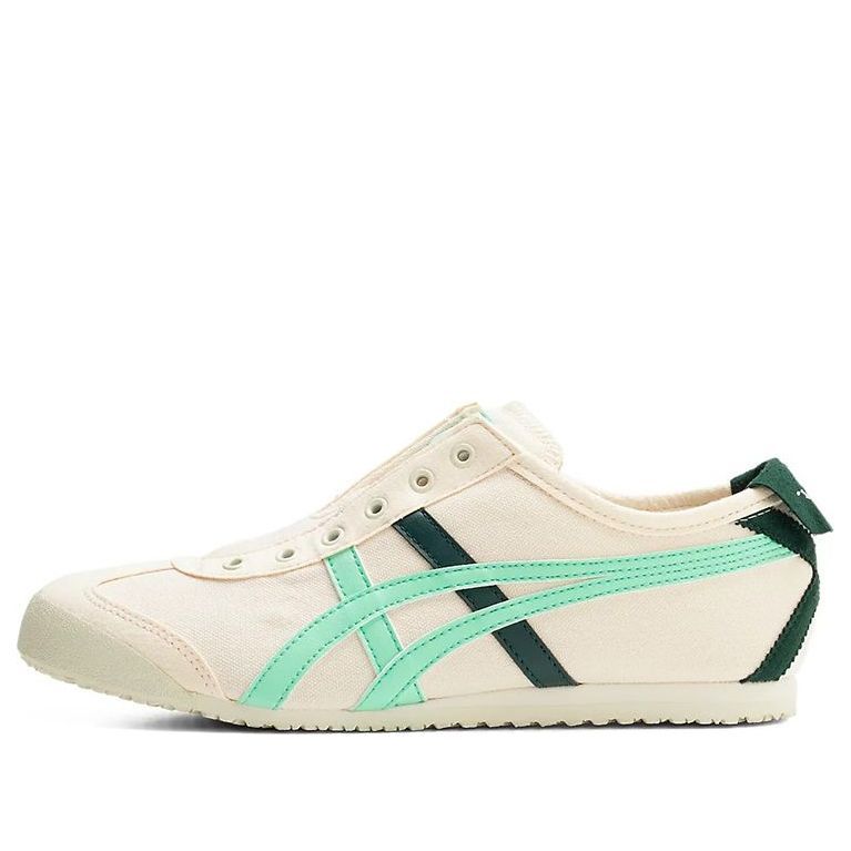 (WMNS) Onitsuka Tiger MEXICO 66 Slip-on 'White Mint Green' 1182A087-702 sold by KicksCrew