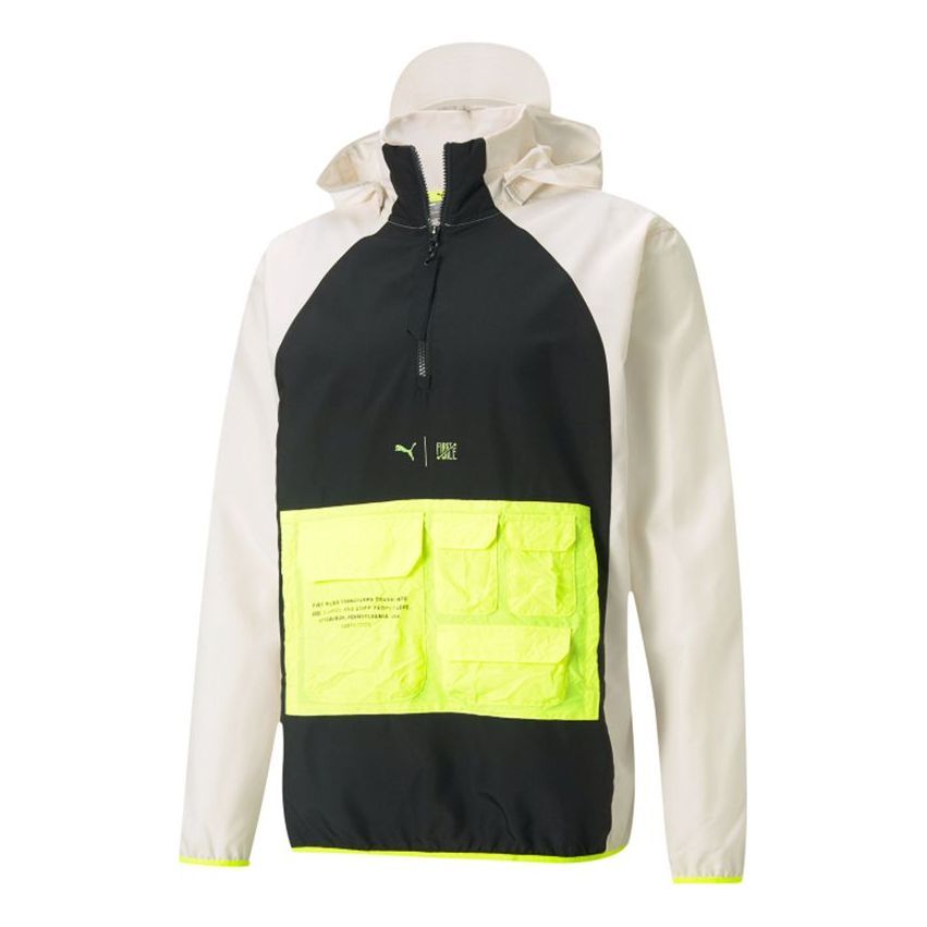 Puma x First Mile Train Woven Utility Jacket 'Multicolor' 520155-75 sold by KicksCrew
