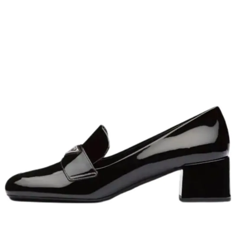 (WMNS) PRADA Patent Leather Loafers 'Black' 1D763M_069_F0002_F_045 sold by KicksCrew