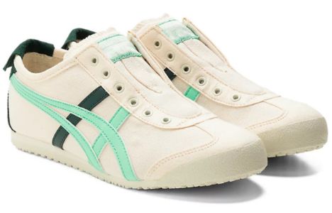 (WMNS) Onitsuka Tiger MEXICO 66 Slip-on 'White Mint Green' 1182A087-702 sold by KicksCrew
