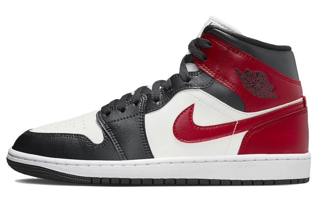 (WMNS) Air Jordan 1 Mid 'Black Toe' BQ6472-160 sold by KicksCrew product image thumbnail 2