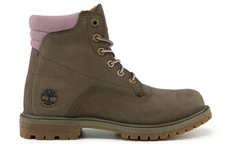 (WMNS) Timberland Waterville 6 Inch Waterproof boots 'Grey Lilac' A2GN2W sold by KicksCrew product image thumbnail 2