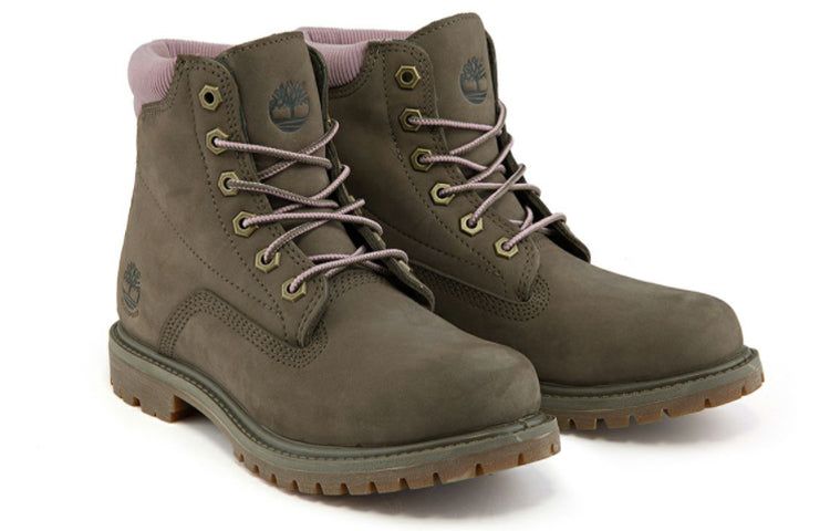 (WMNS) Timberland Waterville 6 Inch Waterproof boots 'Grey Lilac' A2GN2W sold by KicksCrew product image thumbnail 4