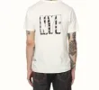 HERON PRESTON CTNMB Spray Print T-shirt 'White' HMAA011S209140270188 sold by KicksCrew