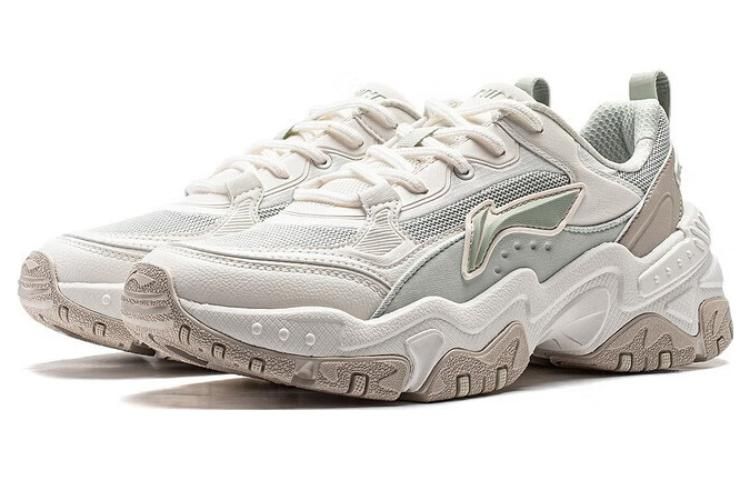 (WMNS) Li-Ning Brown Sugar 'White Grey' AGCT424-2 sold by KicksCrew product image thumbnail 4