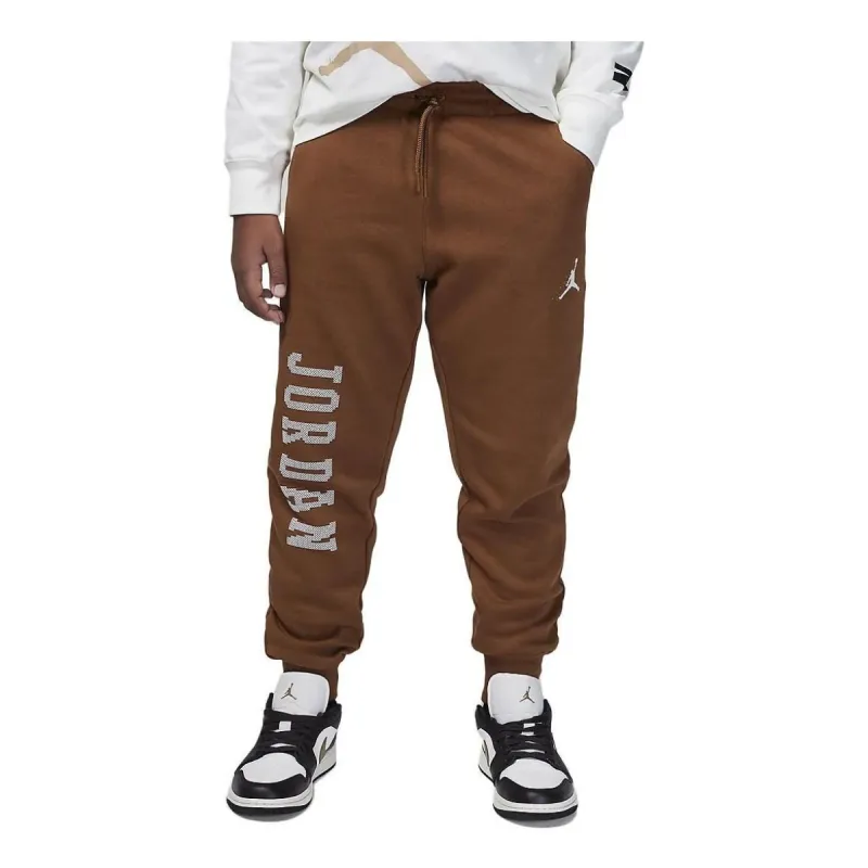 (GS) Air Jordan Essentials Member Fleece Pants 'Tan' FV5650-281 sold by KicksCrew