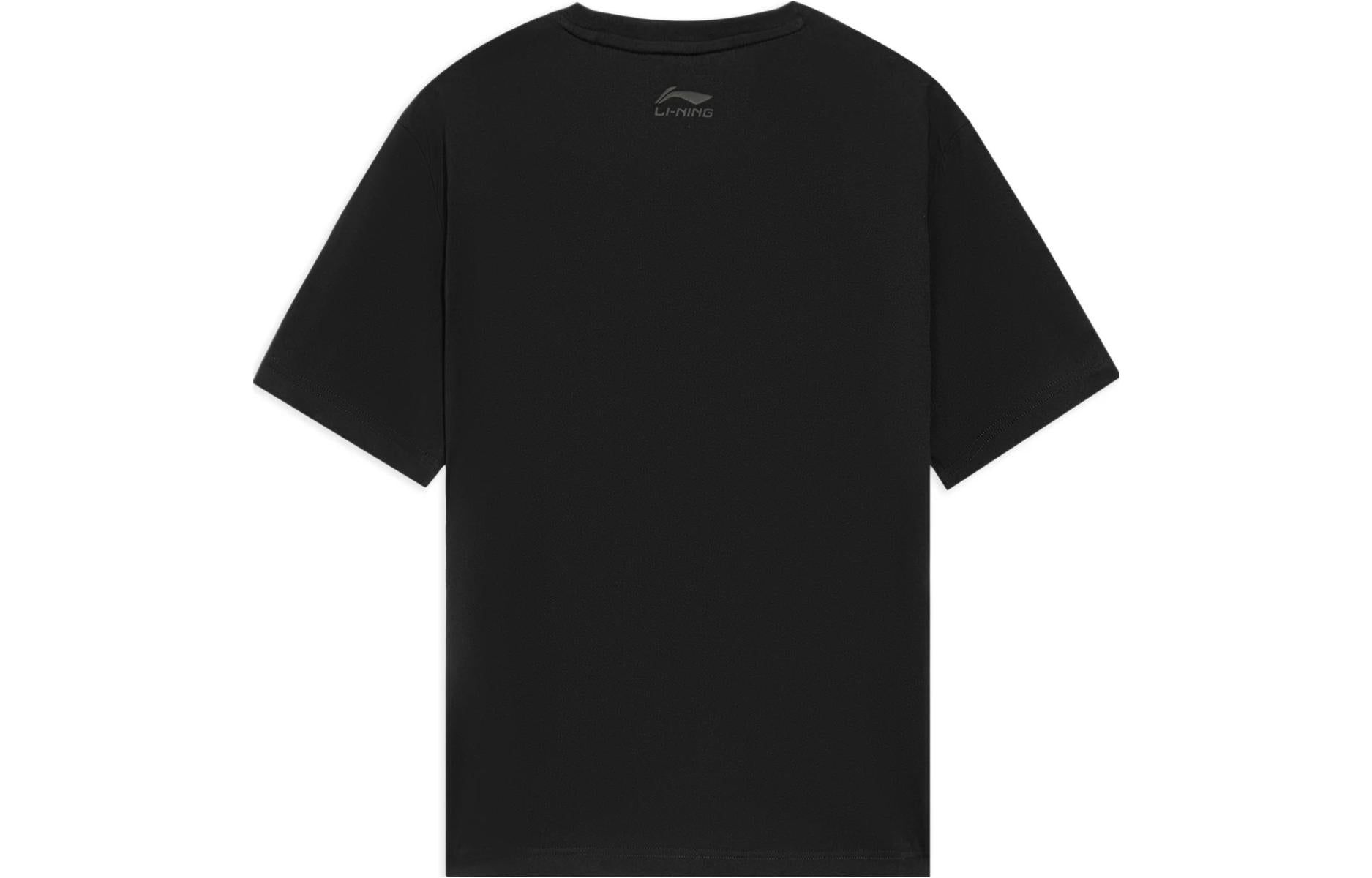 Li-Ning Hoops Graphic T-shirt 'Black' AHSSD65-2 sold by KicksCrew product image thumbnail 2
