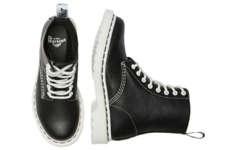(WMNS) Dr. Martens 1460 Pascal Boots 'Virginia - Black White' 25817001 sold by KicksCrew