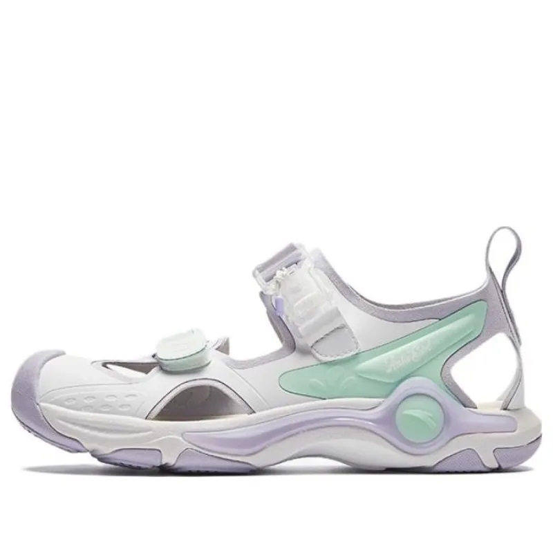 (GS) ANTA Sandals 'White Purple Green' 322426908-1 sold by KicksCrew