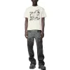 LOUIS VUITTON Graphic Cotton T-shirt 'White' 1ABXR6 sold by KicksCrew