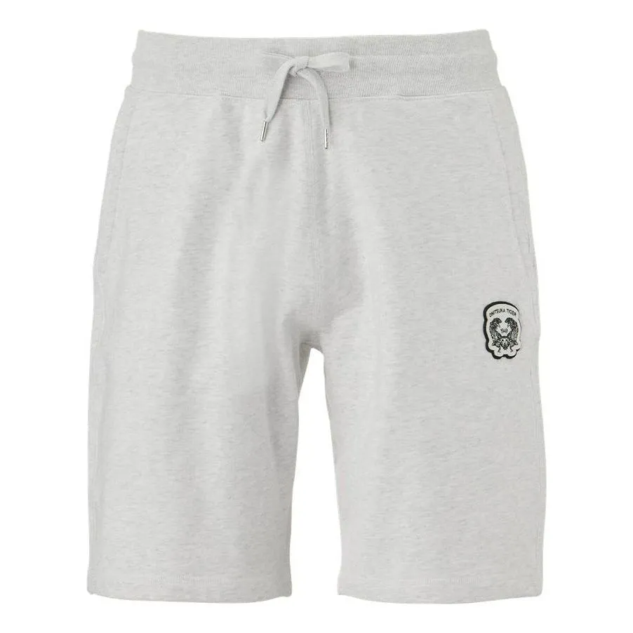 Onitsuka Tiger Graphic Sweat Shorts 'Heather Grey' 2183B312-020 sold by KicksCrew
