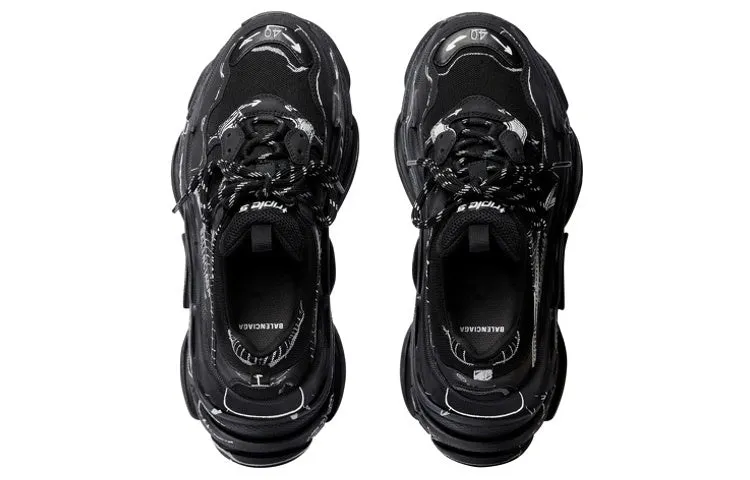 (WMNS) Balenciaga Triple S Sneakers 'Black' 524039W3SRB1090 sold by KicksCrew product image thumbnail 4