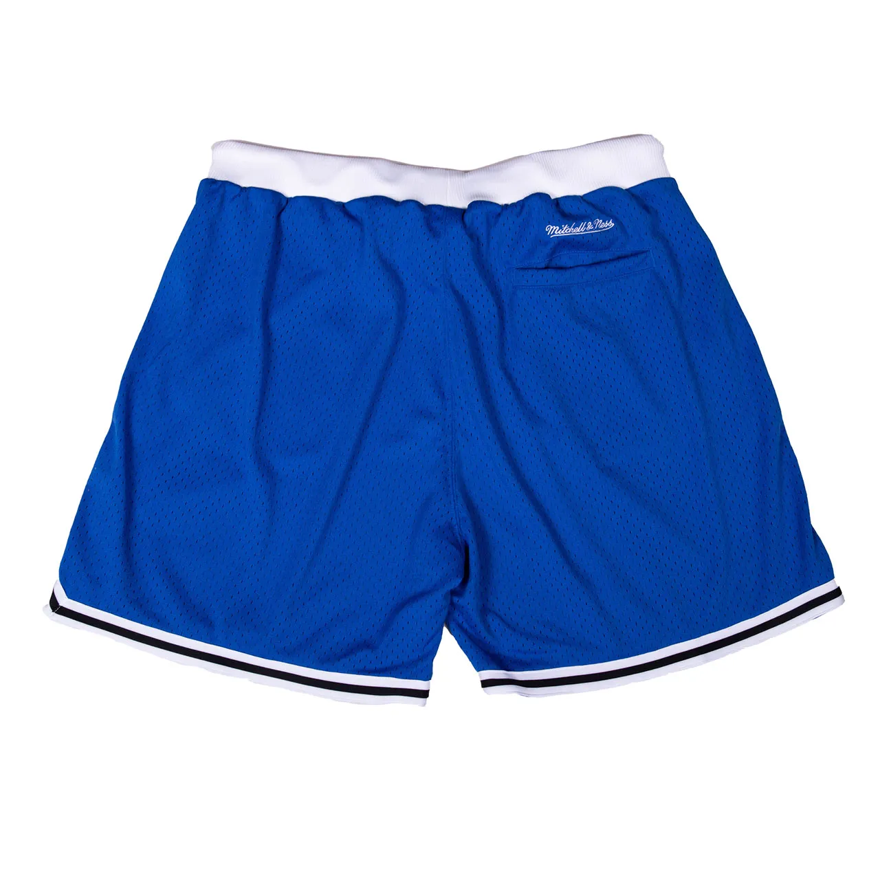 Mitchell & Ness Branded Game Day Shorts 'Blue White' MB22ASH04DW sold by KicksCrew product image thumbnail 2