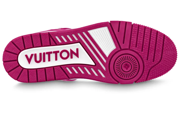LOUIS VUITTON LV Trainers 'White Hot Pink' 1ABOEY sold by KicksCrew product image thumbnail 4