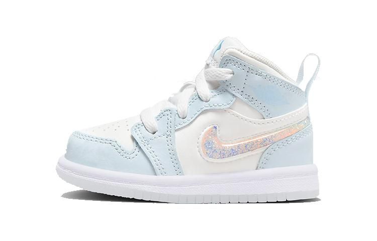 (TD) Air Jordan 1 Mid SE 'Glitter Swoosh' FQ9116-400 sold by KicksCrew product image thumbnail 2