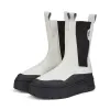 (WMNS) PUMA Mayze Stack Chelsea Boots 'Vaporous Grey Black' 386272-01 sold by KicksCrew