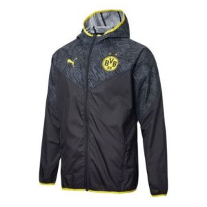 Puma Borussia Dortmund Warmup Jacket 'Black' 758585-02 sold by KicksCrew