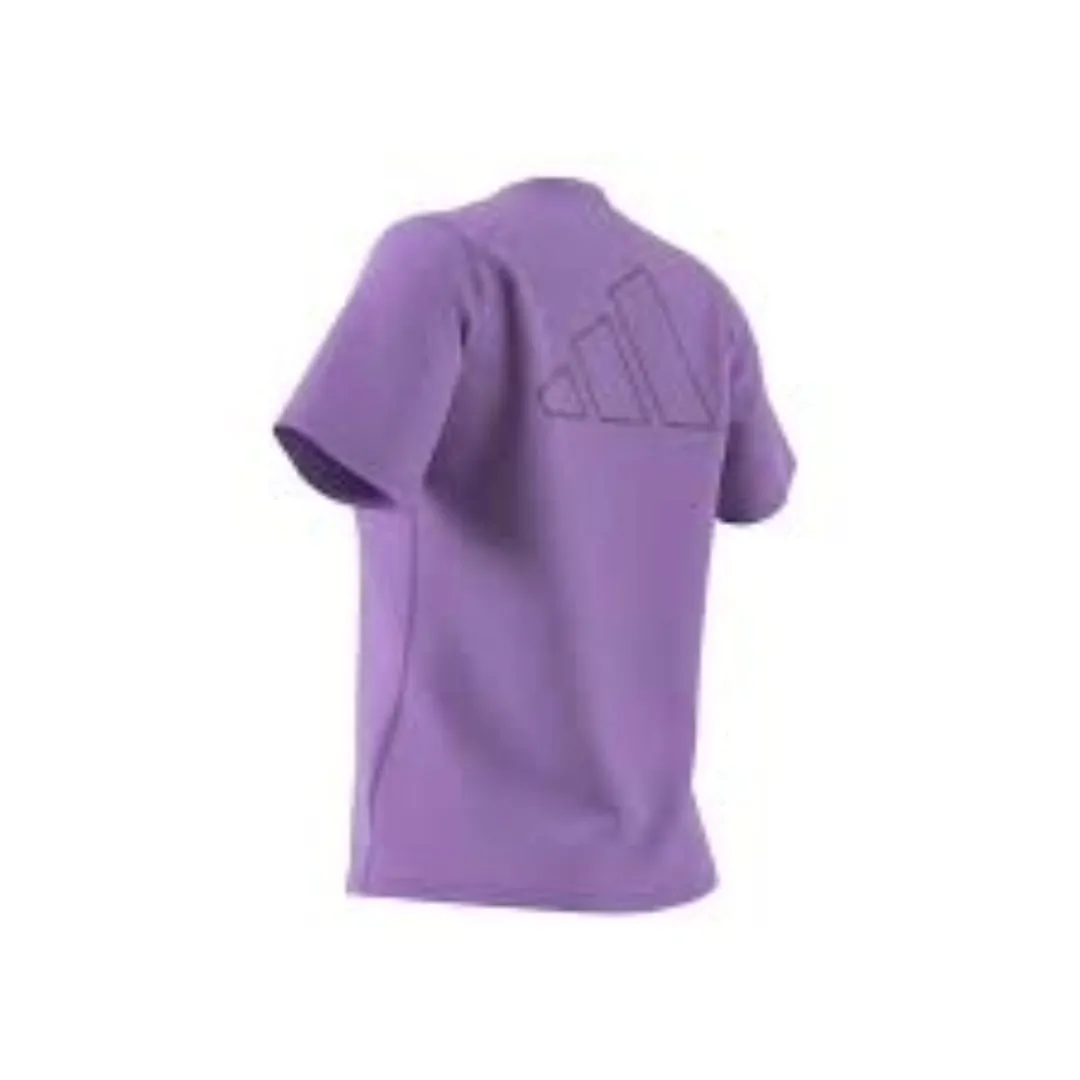 (WMNS) adidas RI 3B T-Shirt Asia Sizing 'Purple' HR9888 sold by KicksCrew product image thumbnail 3