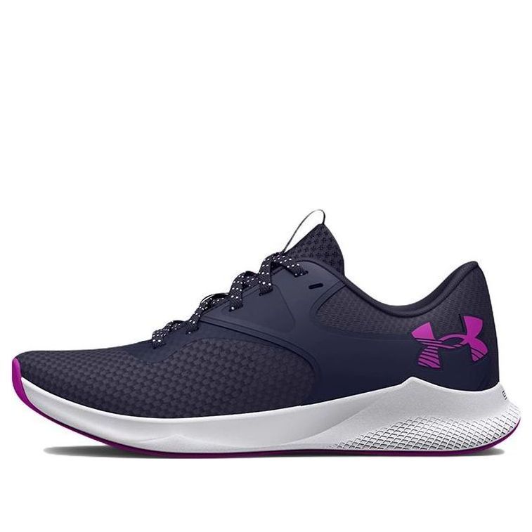 (WMNS) Under Armour Charged Aurora 2 'Midnight Navy Fuchsia' 3025060-501 sold by KicksCrew