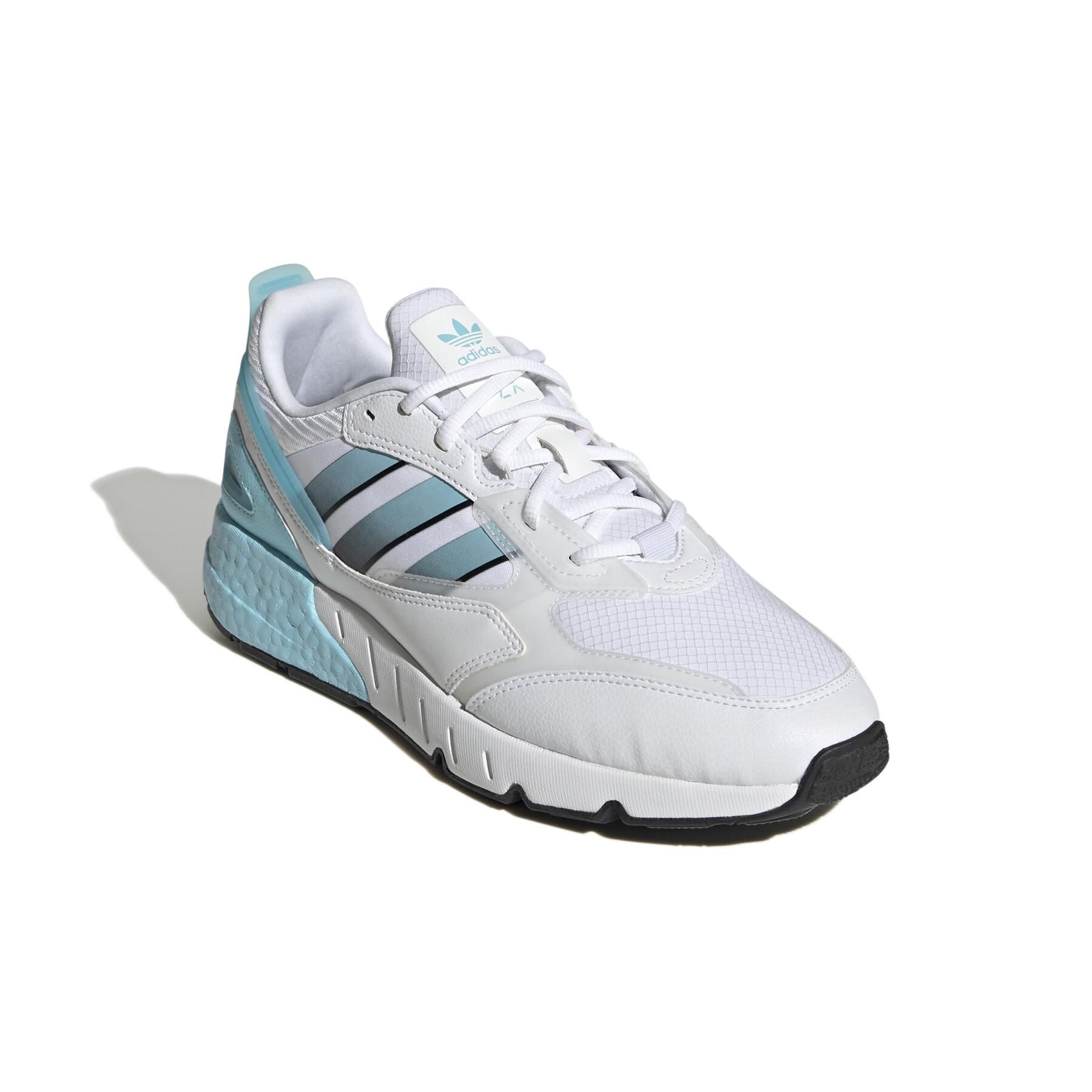Adidas Originals ZX 1K Boost 2.0 'Cloud White Bliss Blue' GW6796 sold by KicksCrew product image thumbnail 3