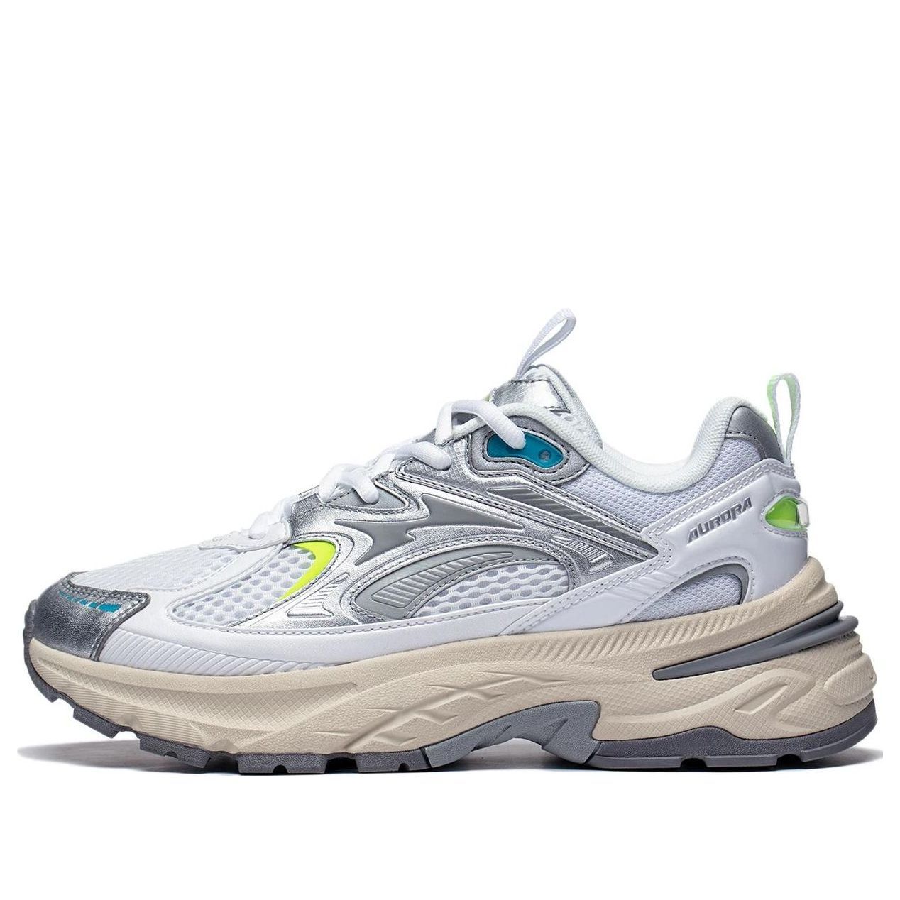 (WMNS) Li-Ning Aurora 2K 'Silver Grey' AGCT108-3 sold by KicksCrew