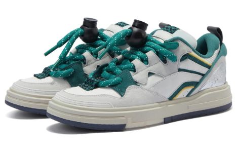 (WMNS) Li-Ning WeiWu Swag 'White Teal Green' AECT054-1 sold by KicksCrew