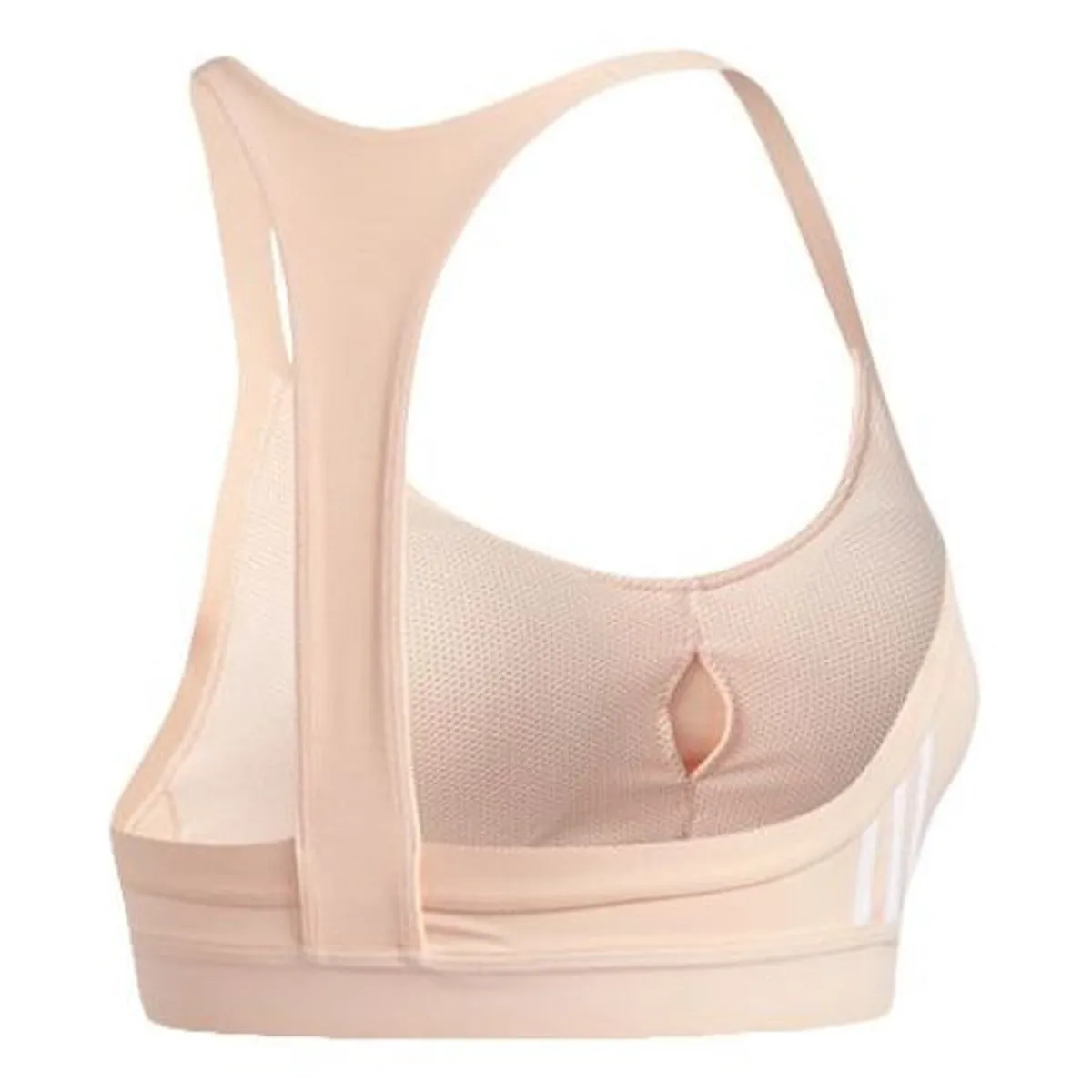 (WMNS) adidas All Me 3-Stripe Bra 'Pink' EB3666 sold by KicksCrew product image thumbnail 2