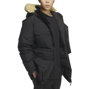 adidas Furry Down Parka 'Black' IS0366 sold by KicksCrew
