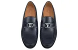 LOUIS VUITTON LV Major Loafers 'Navy' 1A9HHH sold by KicksCrew