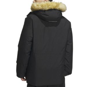 adidas Furry Down Parka 'Black' IS0366 sold by KicksCrew