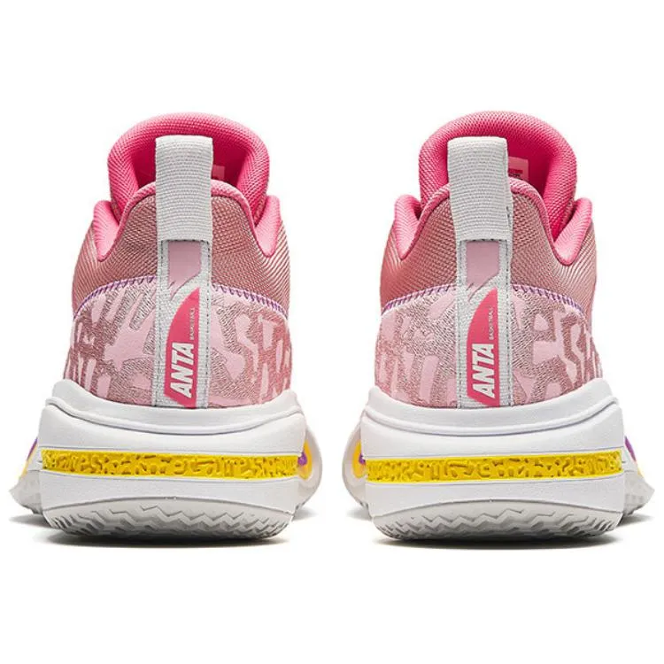 ANTA x CUBAL League Raid 1 'Pink Yellow White' 112421109-6 sold by KicksCrew product image thumbnail 4