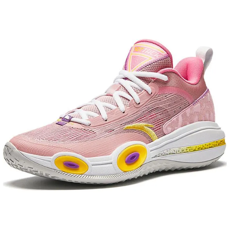ANTA x CUBAL League Raid 1 'Pink Yellow White' 112421109-6 sold by KicksCrew product image thumbnail 2