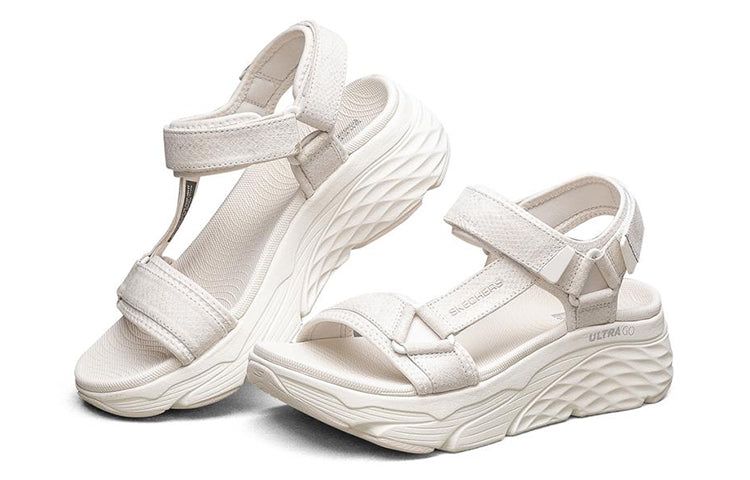 (WMNS) Skechers Max Cushioning-Lured Ultra Go 'White' 140216-WHT sold by KicksCrew product image thumbnail 3